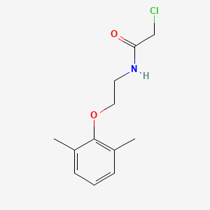 2-chloro-N-[2-(2,6-dimethylphenoxy)ethyl]acetamide