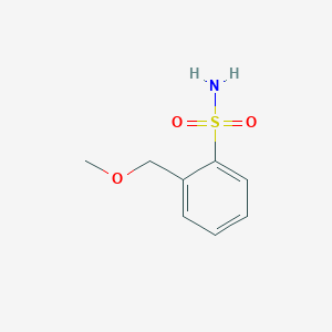 molecular formula C8H11NO3S B1422897 2-(Methoxymethyl)benzene-1-sulfonamide CAS No. 1250902-80-7