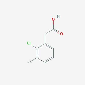 molecular formula C9H9ClO2 B1422899 2-(2-Chloro-3-methylphenyl)acetic acid CAS No. 1000518-49-9