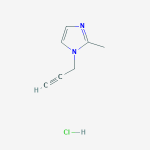 2-methyl-1-(prop-2-yn-1-yl)-1H-imidazole hydrochloride