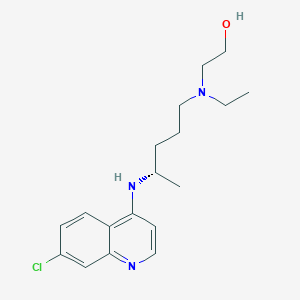 molecular formula C18H26ClN3O B142291 (S)-Hydroxychloroquine CAS No. 158749-76-9