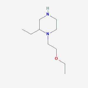 1-(2-Ethoxyethyl)-2-ethylpiperazine
