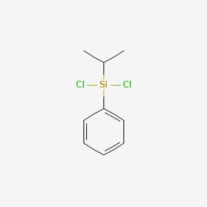 molecular formula C9H12Cl2Si B14229301 Dichloro(phenyl)(propan-2-yl)silane CAS No. 790234-74-1