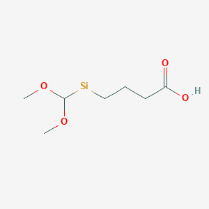 molecular formula C7H14O4Si B14229415 CID 78063415 