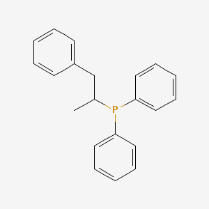 molecular formula C21H21P B14229536 Diphenyl(1-phenylpropan-2-yl)phosphane CAS No. 823219-40-5