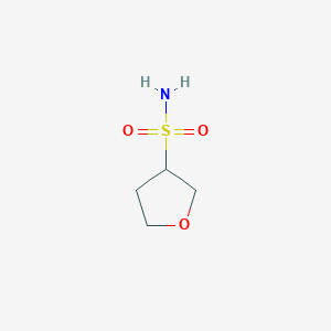 B1422957 Oxolane-3-sulfonamide CAS No. 1311316-50-3