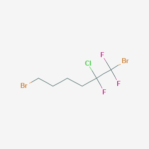 molecular formula C6H8Br2ClF3 B142296 1,6-Dibromo-2-chloro-1,1,2-trifluorohexane CAS No. 126828-28-2