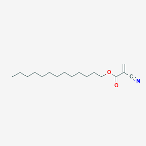 molecular formula C17H29NO2 B14229692 Tridecyl 2-cyanoprop-2-enoate CAS No. 586949-82-8