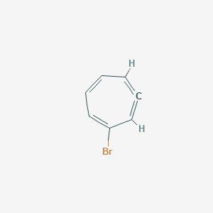 molecular formula C7H5Br B14229784 4-Bromocyclohepta-1,2,4,6-tetraene CAS No. 827598-93-6