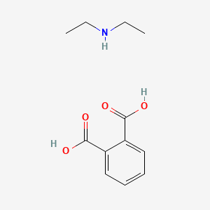 molecular formula C12H17NO4 B14229814 N-ethylethanamine;phthalic acid CAS No. 500373-47-7