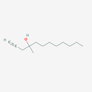 molecular formula C13H24O B14229882 4-Methyldodec-1-YN-4-OL CAS No. 562836-62-8