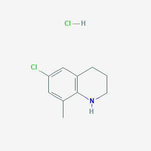 6-Chloro-8-methyl-1,2,3,4-tetrahydroquinoline hydrochloride