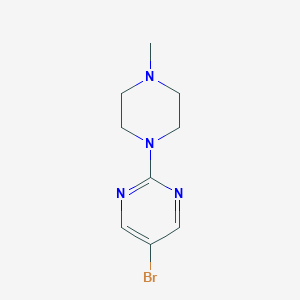molecular formula C9H13BrN4 B142301 5-Bromo-2-(4-methylpiperazin-1-yl)pyrimidine CAS No. 141302-36-5