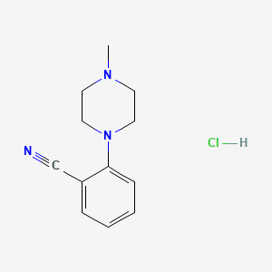 2-(4-Methylpiperazin-1-yl)benzonitrile hydrochloride