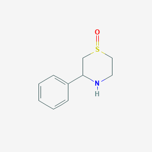 3-Phenyl-1$l^{4},4-thiomorpholin-1-one