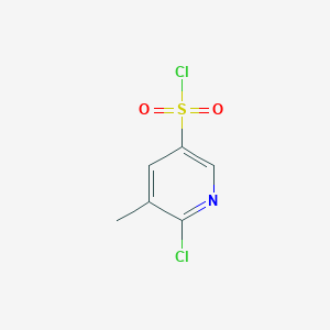 6-Chloro-5-methylpyridine-3-sulfonyl chloride