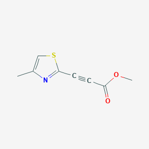 Methyl 3-(4-methyl-1,3-thiazol-2-yl)prop-2-ynoate