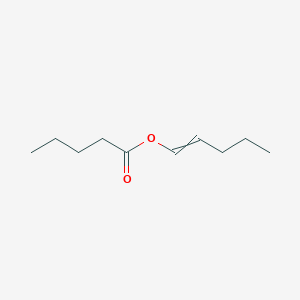 molecular formula C10H18O2 B14230218 Pent-1-EN-1-YL pentanoate CAS No. 565165-36-8