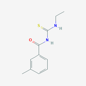molecular formula C11H14N2OS B14230282 N-(ethylcarbamothioyl)-3-methylbenzamide CAS No. 816435-31-1