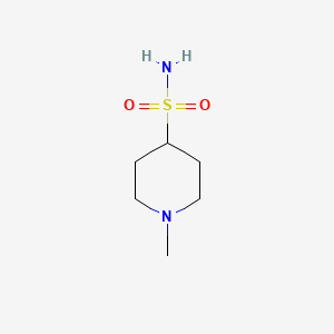 molecular formula C6H14N2O2S B1423055 1-Methylpiperidine-4-sulfonamide CAS No. 929632-63-3