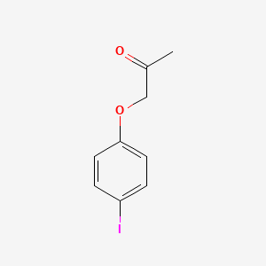 molecular formula C9H9IO2 B14230557 1-(4-Iodophenoxy)acetone 