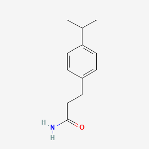 3-[4-(Propan-2-yl)phenyl]propanamide