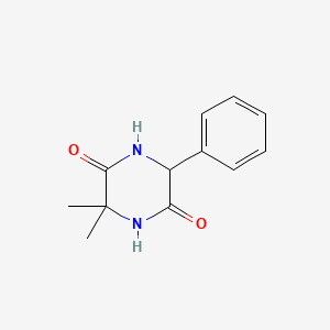 3,3-Dimethyl-6-phenylpiperazine-2,5-dione