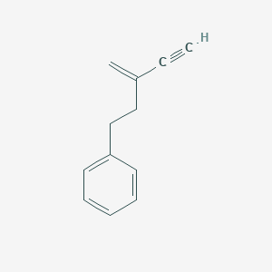 molecular formula C12H12 B14231172 (3-Methylidenepent-4-yn-1-yl)benzene CAS No. 820964-71-4
