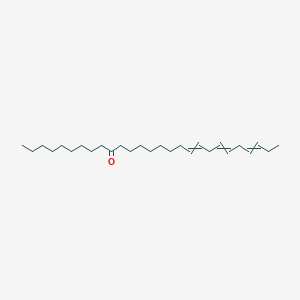 molecular formula C27H48O B14231301 Heptacosa-18,21,24-trien-10-one CAS No. 586966-81-6