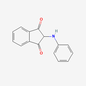 molecular formula C15H11NO2 B14231307 2-Anilino-1H-indene-1,3(2H)-dione CAS No. 806659-84-7