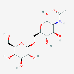molecular formula C14H25NO11 B1423142 beta-D-Galp-(1->6)-D-GlcNAcp CAS No. 50787-10-5