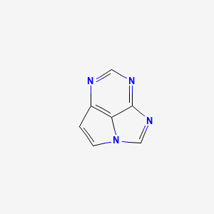molecular formula C7H4N4 B14231539 Pyrrolo[1,2,3-GH]purine CAS No. 501414-35-3