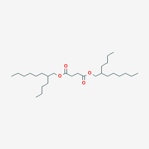 molecular formula C28H54O4 B14231547 Bis(2-butyloctyl) butanedioate CAS No. 488831-08-9