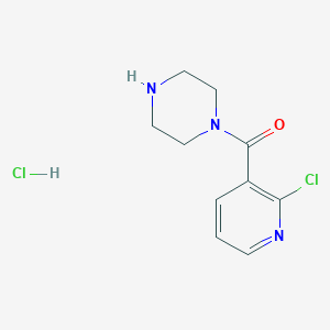 (2-Chloropyridin-3-yl)(piperazin-1-yl)methanone hydrochloride