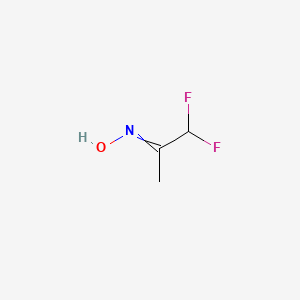 N-(1,1-difluoropropan-2-ylidene)hydroxylamine