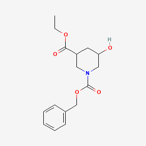 Ethyl 1-Cbz-5-Hydroxypiperidine-3-carboxylate