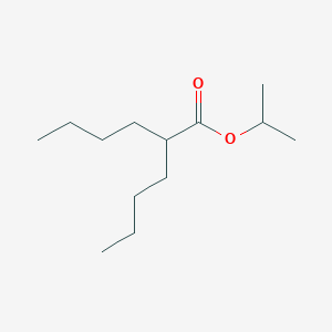 molecular formula C13H26O2 B14231695 Propan-2-yl 2-butylhexanoate CAS No. 562834-71-3