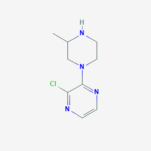 2-Chloro-3-(3-methylpiperazin-1-YL)pyrazine