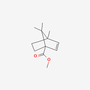 molecular formula C12H18O2 B14231894 Methyl 4,7,7-trimethylbicyclo[2.2.1]hept-2-ene-1-carboxylate CAS No. 630106-38-6