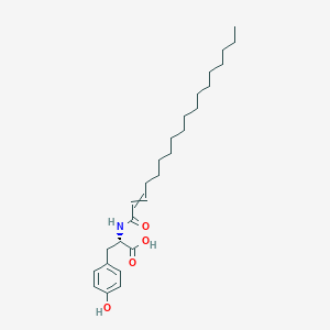 molecular formula C27H43NO4 B14231921 N-Octadec-2-enoyl-L-tyrosine CAS No. 825637-90-9