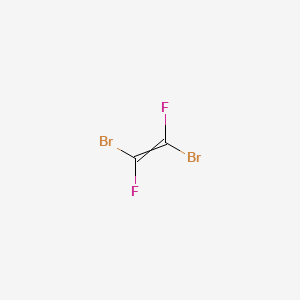molecular formula C2Br2F2 B1423197 (Z)-1,2-dibromo-1,2-difluoroethene CAS No. 359-21-7