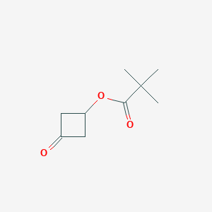 3-Oxocyclobutyl pivalate