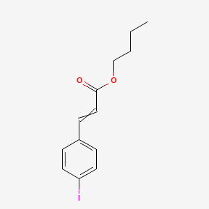 molecular formula C13H15IO2 B14232246 Butyl 3-(4-iodophenyl)prop-2-enoate CAS No. 423775-10-4
