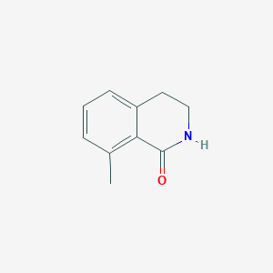 molecular formula C10H11NO B1423226 8-Methyl-3,4-dihydroisoquinolin-1(2H)-one CAS No. 1082041-79-9