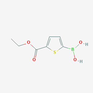 molecular formula C7H9BO4S B1423230 (5-(Ethoxycarbonyl)thiophen-2-yl)boronic acid CAS No. 1093120-64-9