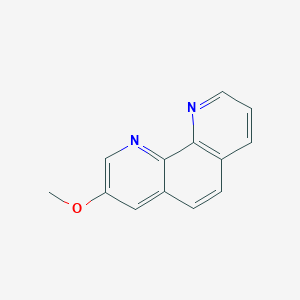molecular formula C13H10N2O B14232458 3-Methoxy-1,10-phenanthroline CAS No. 397266-00-1