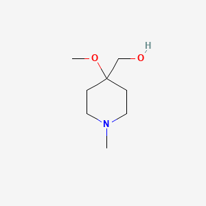 1-Methyl-4-methoxy-piperidine-4-methanol