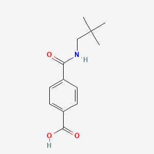 4-[(2,2-Dimethylpropyl)carbamoyl]benzoic acid