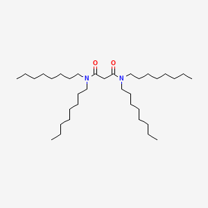 molecular formula C35H70N2O2 B14232613 N~1~,N~1~,N~3~,N~3~-Tetraoctylpropanediamide CAS No. 419568-17-5