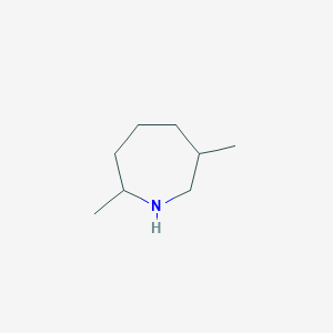 molecular formula C8H17N B1423263 2,6-Dimethylazepane CAS No. 1314920-15-4